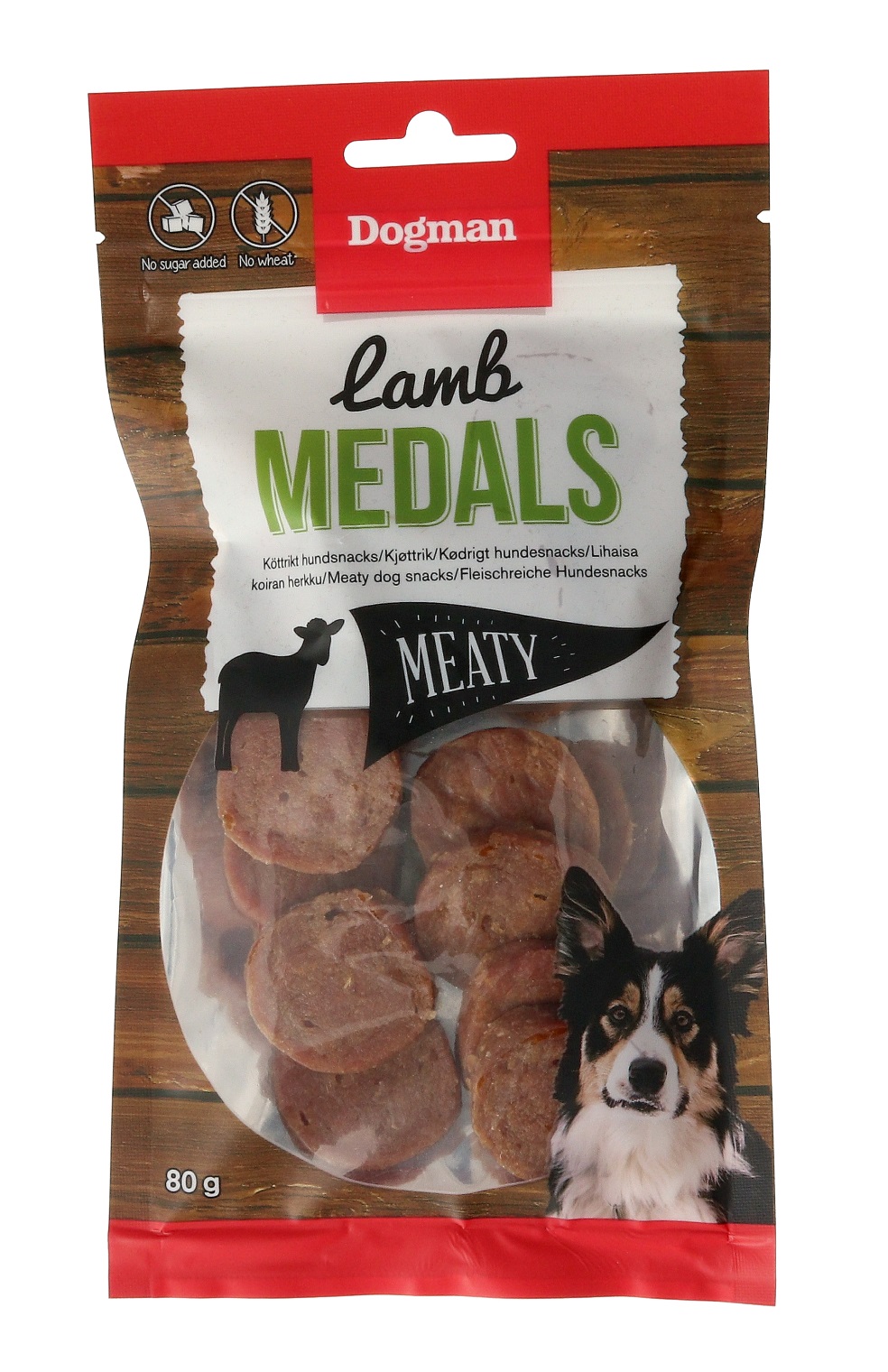 Dogman Lamb medals 80g