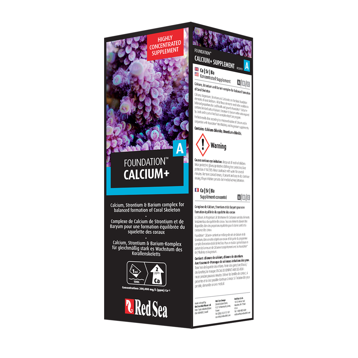 Red Sea Reef Foundation A Ca Sr 500ml