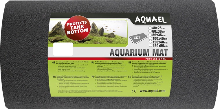 Aquael Akvarium underlägg Grå 120cm