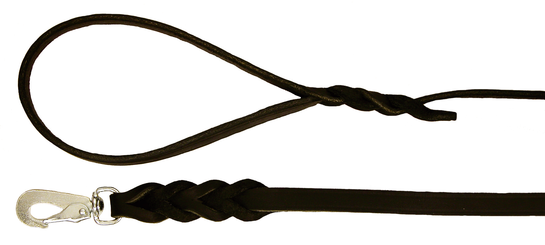 Alac Läderkoppel Svart XS 180cm
