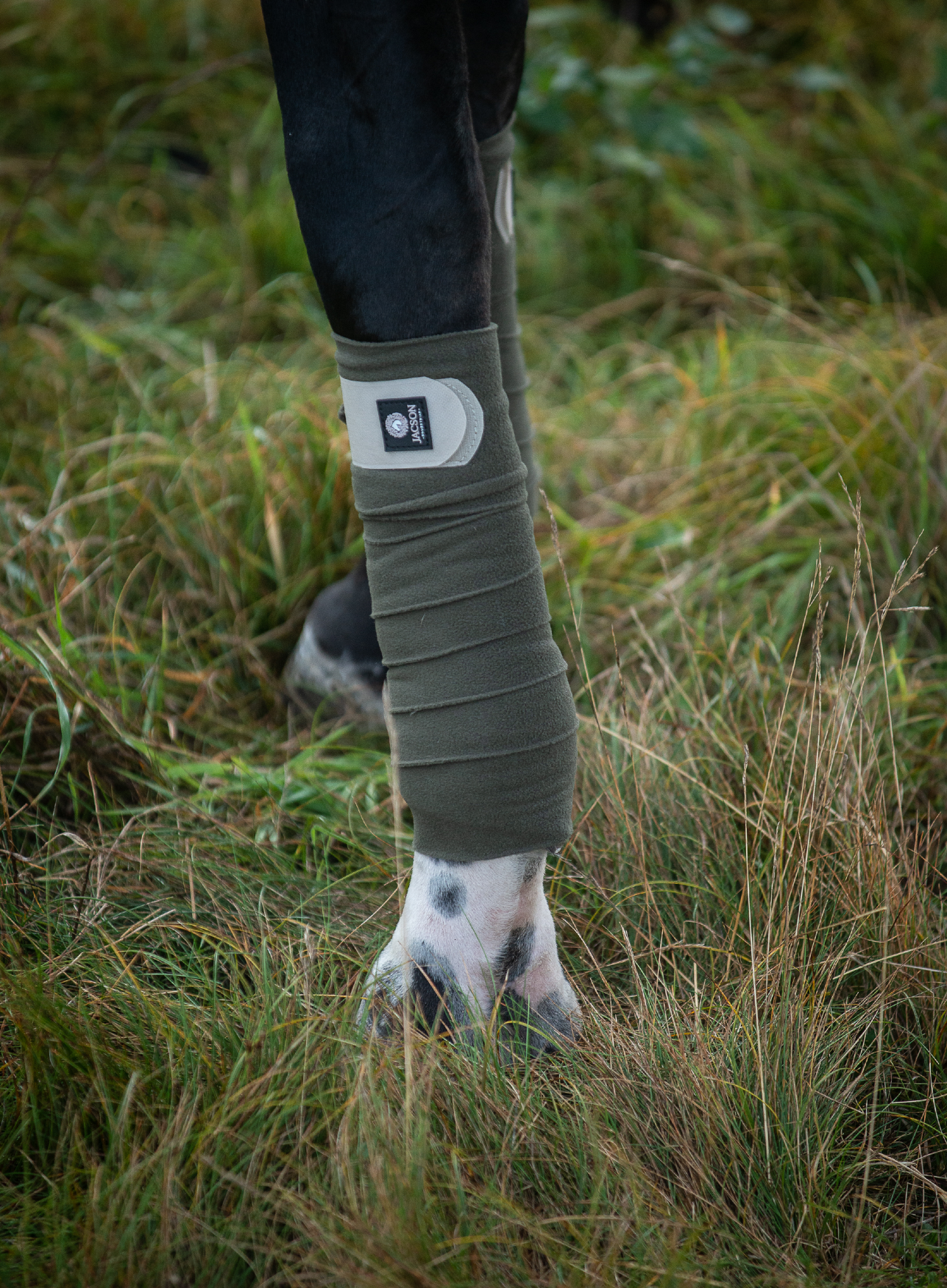 Jacson Seattle Fleecebandage Grön 3m