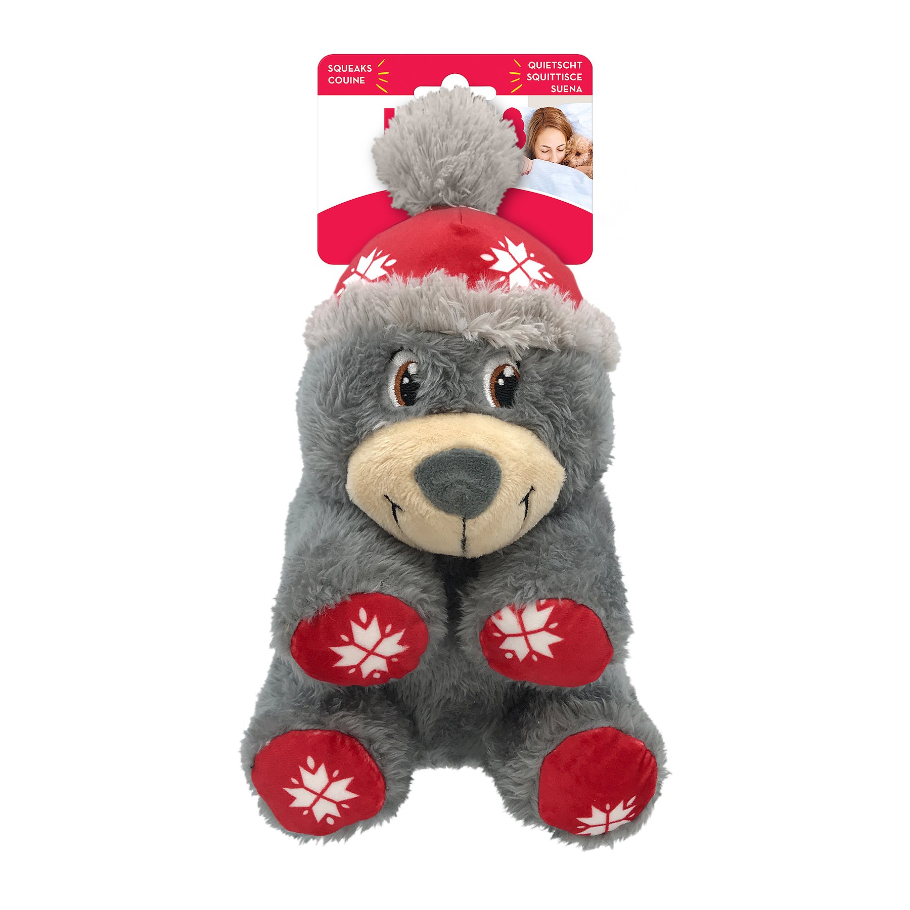 KONG Julleksak Comfort Polar Bear Mix M/L 20cm