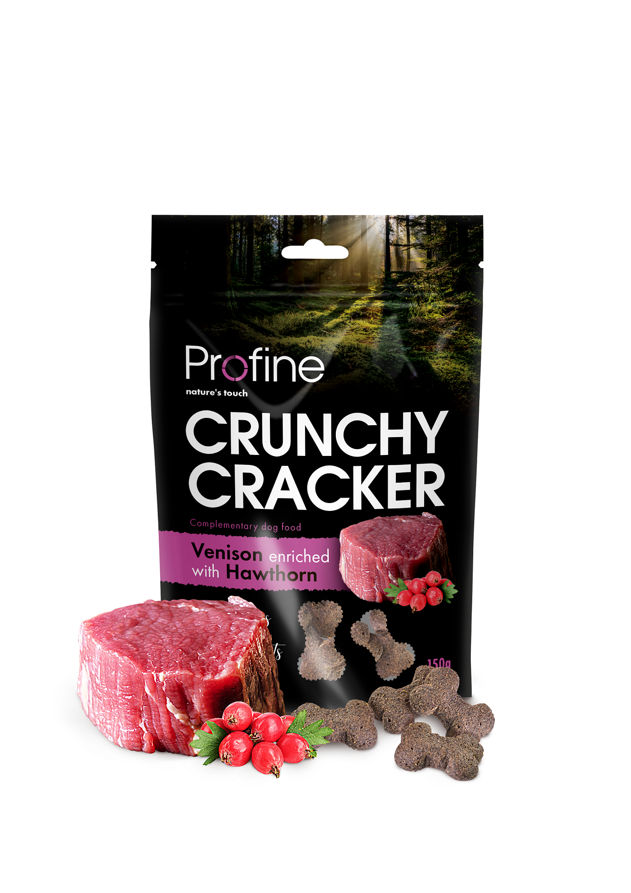 Profine CrunchyCracke Venison/Hawthorn 150g