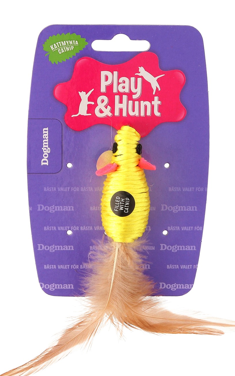 Dogman Leksak Glansig mus Mix 8cm