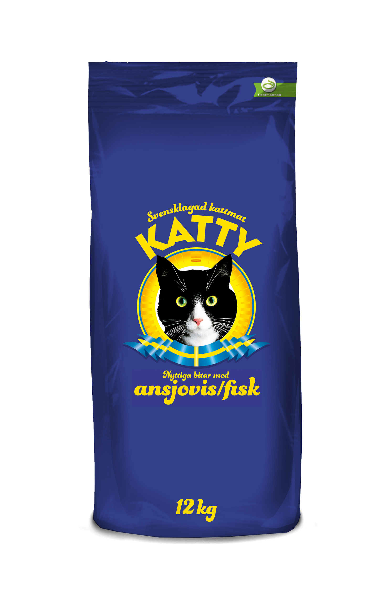 Katty Nyttiga bitar m ansjovis fisk 12kg