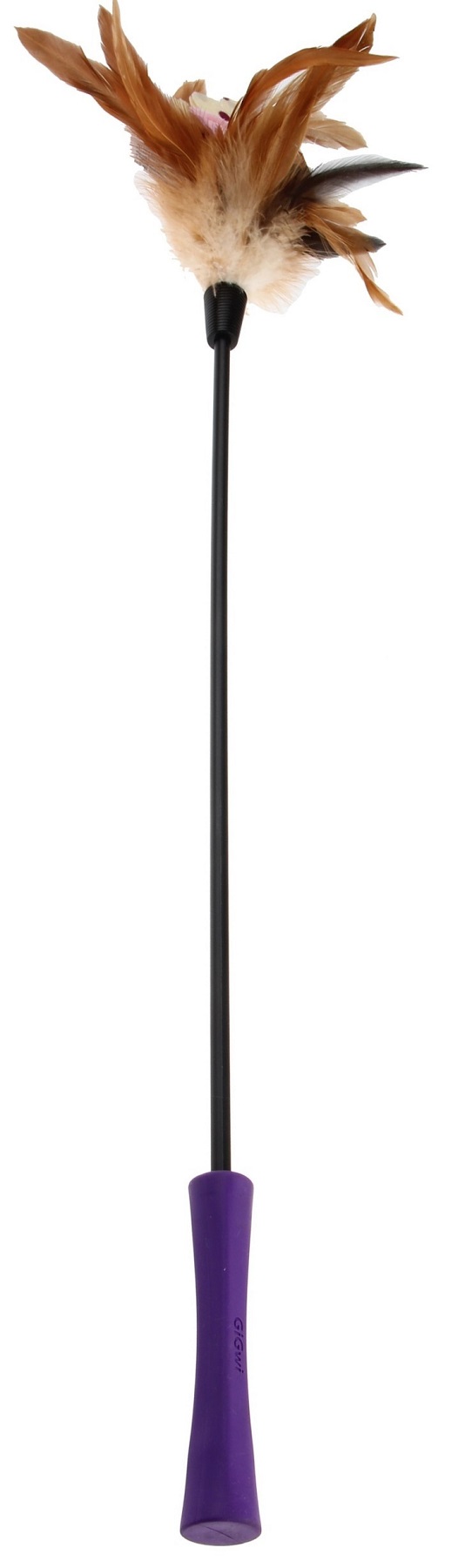 GiGwi Leksak Feather Teaser Brun 53cm
