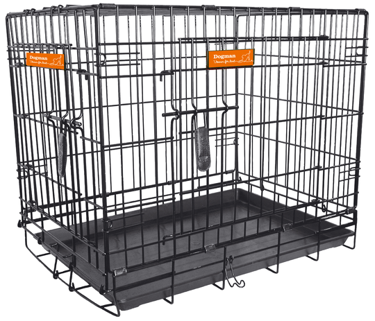 Dogman Stålbur Premium Svart 49cm