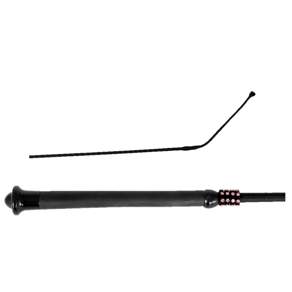 Jacson Supergrip Strass Dressyrspö Svart M 110cm