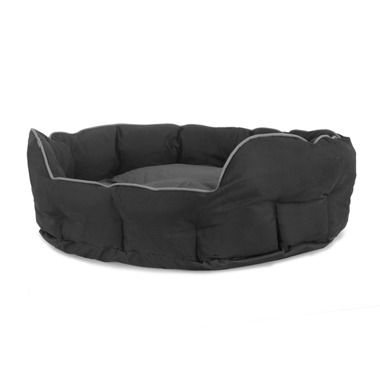 Dogman Bädd Buddy oval Svart