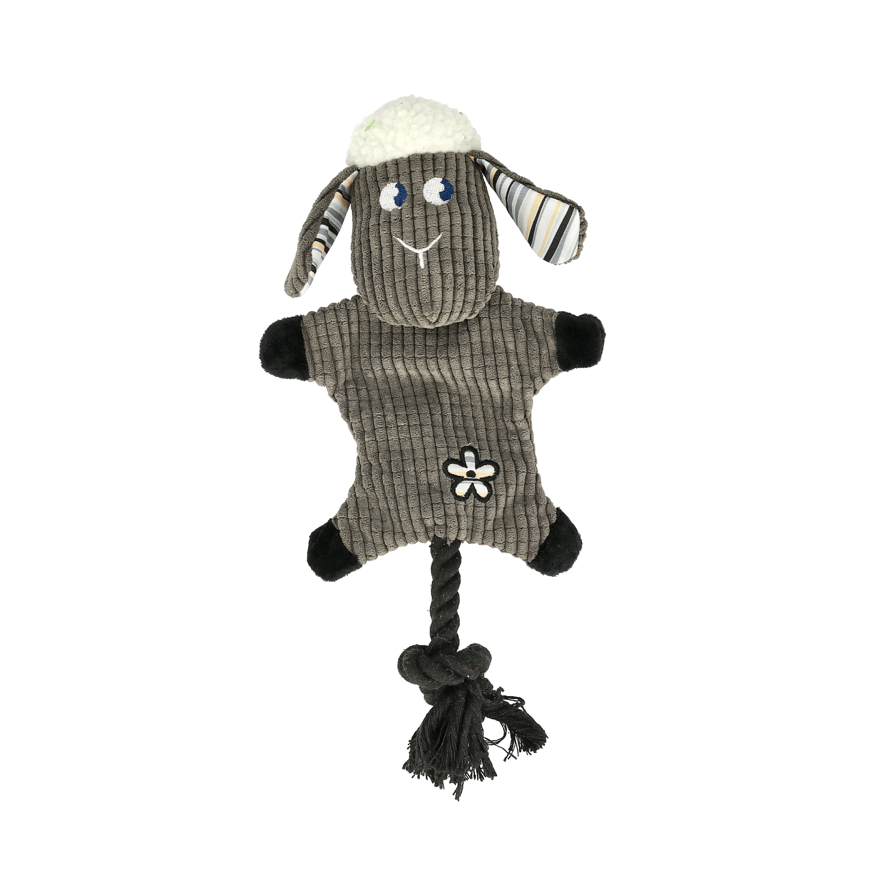 Dogman Leksak LambePrassel Svart L 35cm