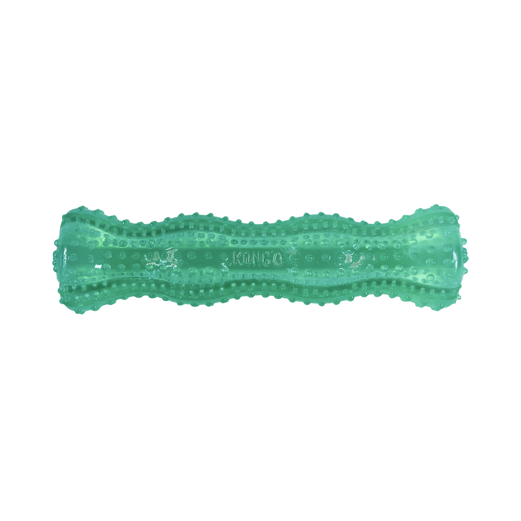 KONG Leksak Squeezz Dental Stick Grön M 19cm