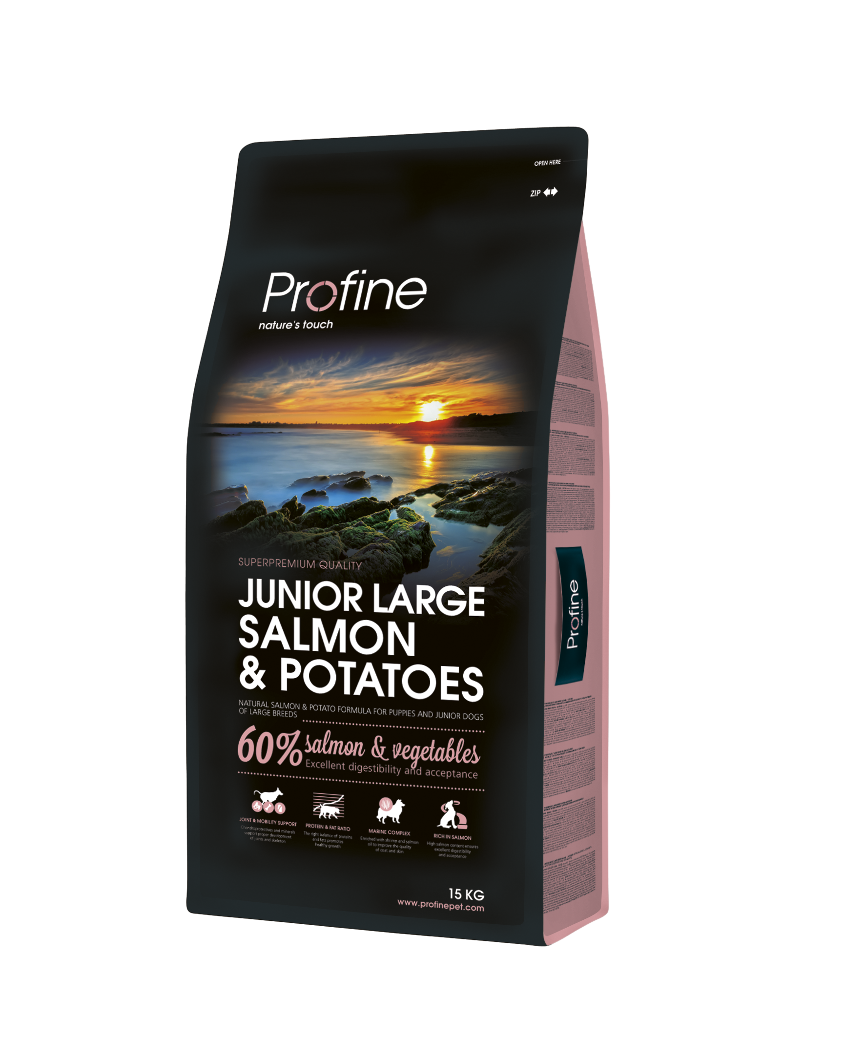 Profine Junior Large Salmon/Potato 15Kg