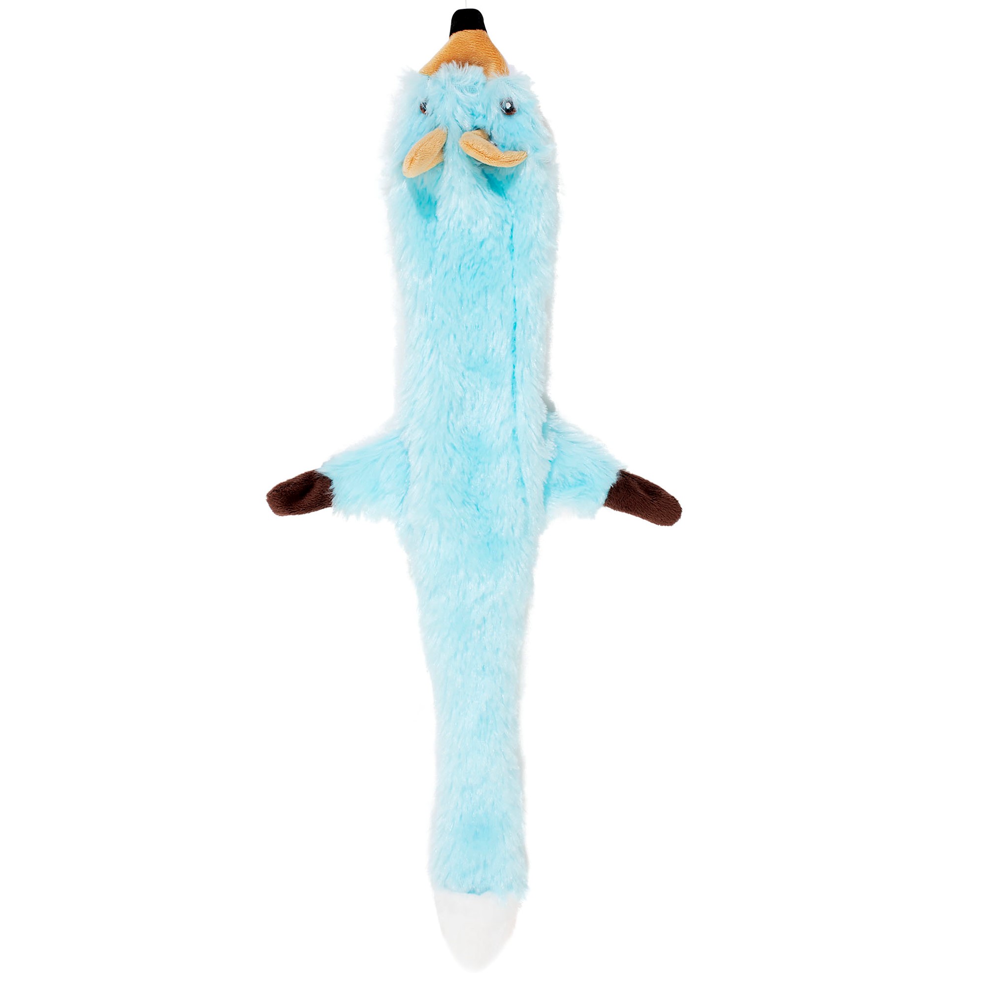 Dogman Leksak Skinnie Räv Turkos L 54cm