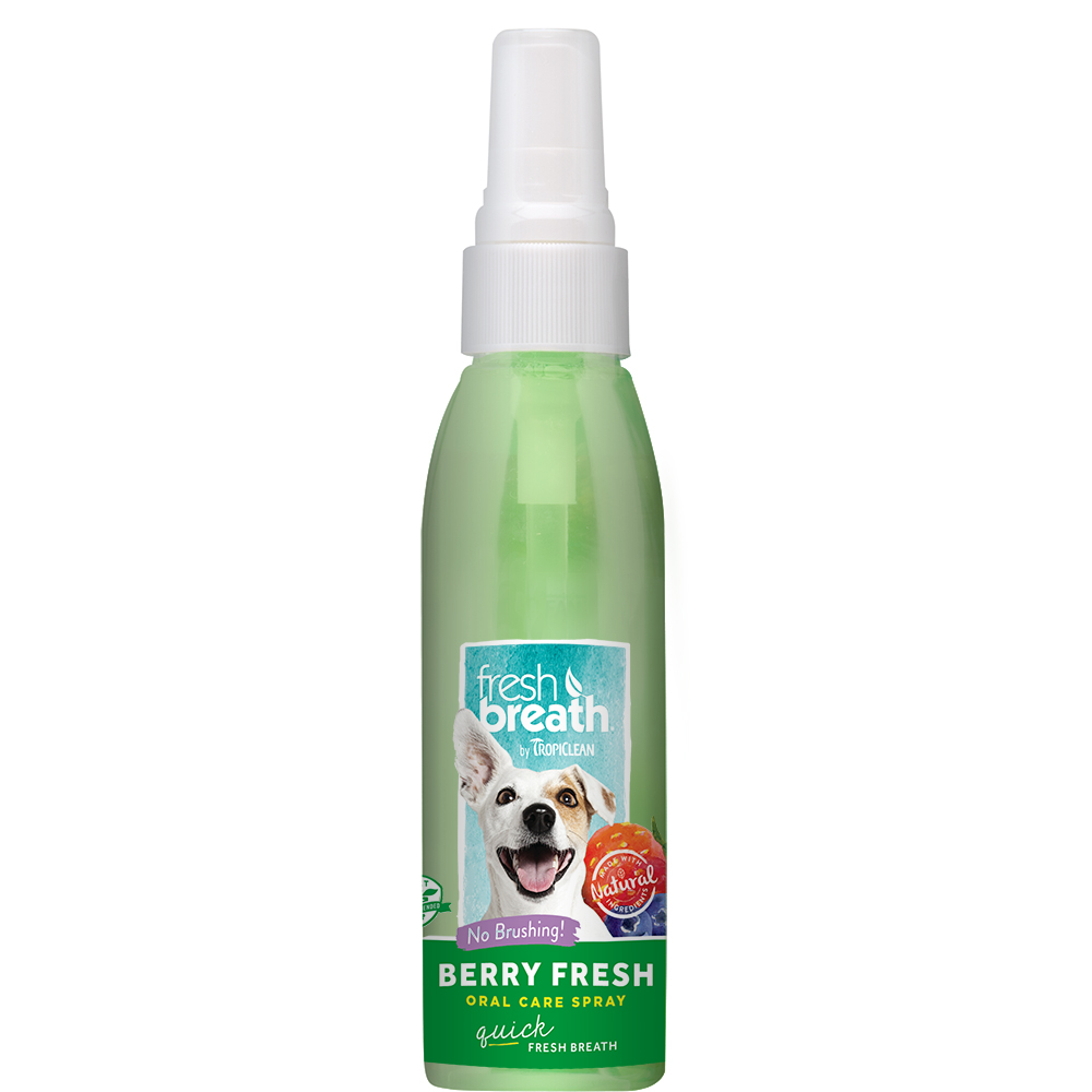 Tropiclean OralCare spray berry fresh 118ml