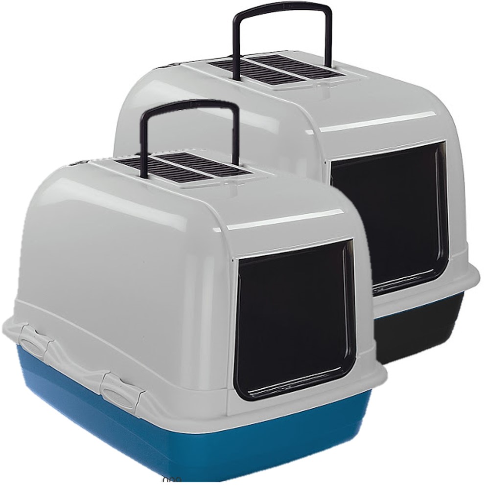 Ferplast Kattlåda Maxi Bella med tak Mix L 65cm