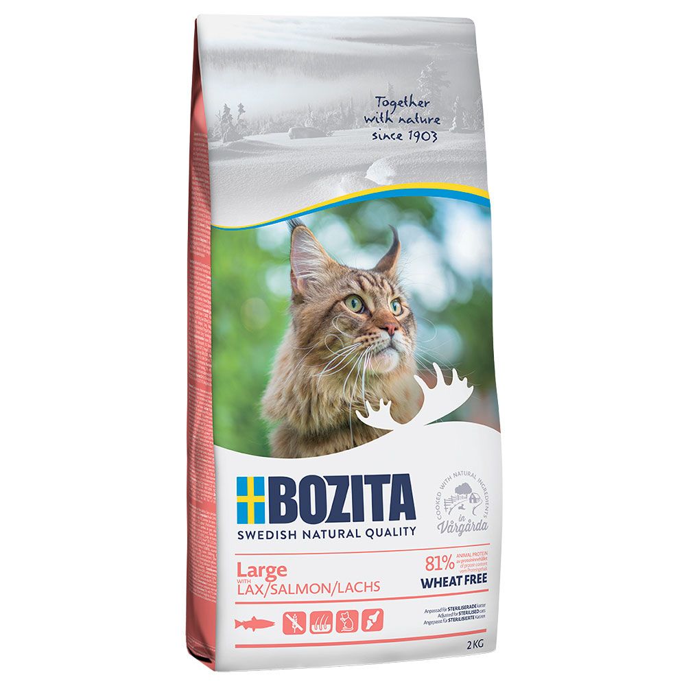 Bozita Large Wheat Free Salmon 2kg