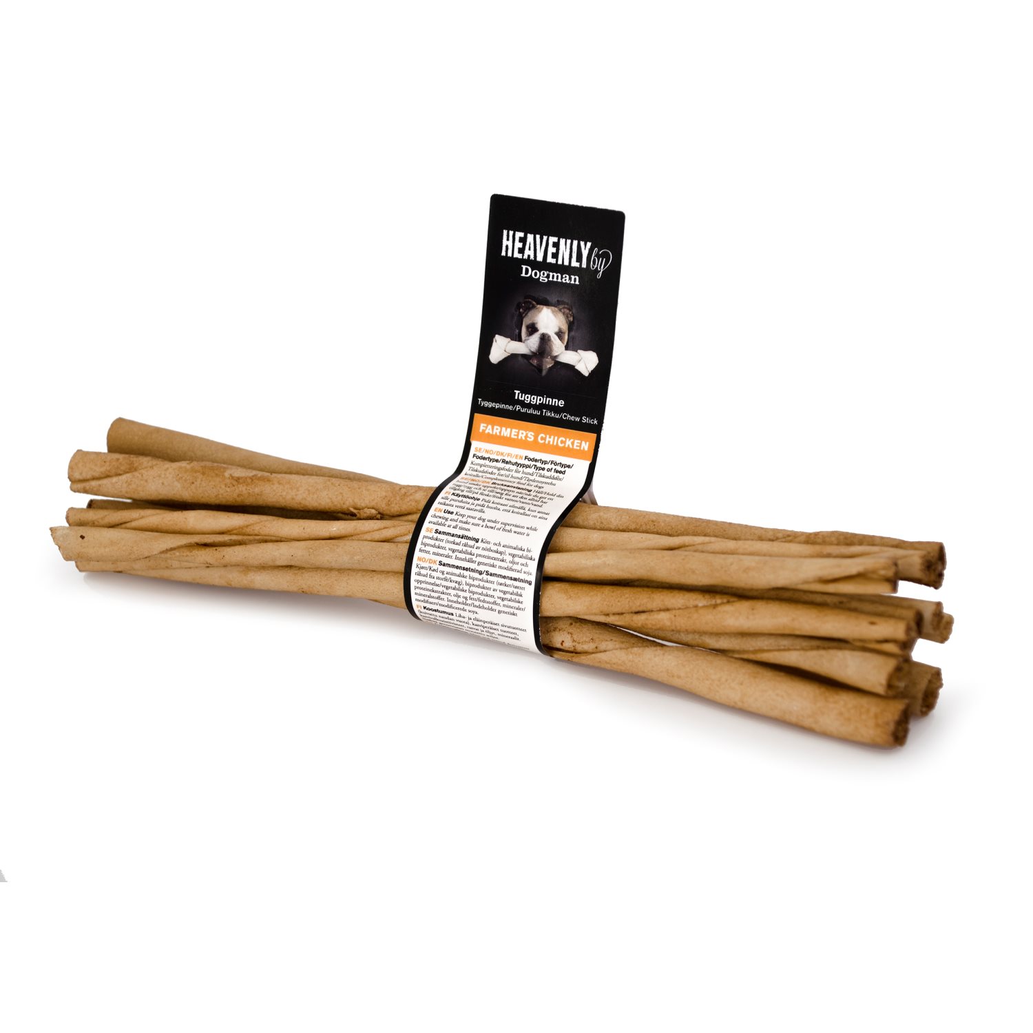 Dogman Heavenly tuggpinnar kyckl 10p M 25cm