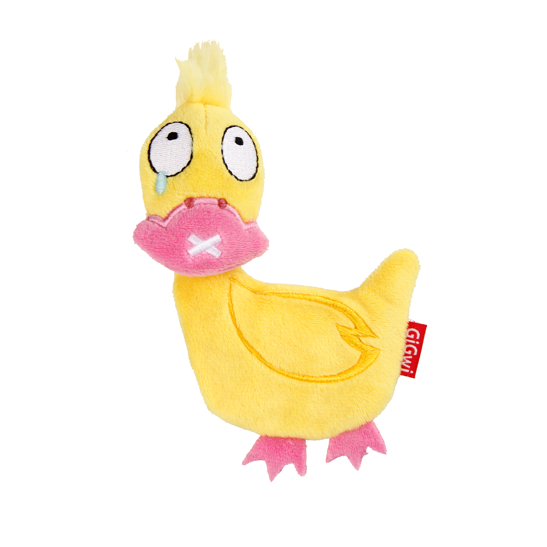 GiGwi Leksak Duck Gul 15cm