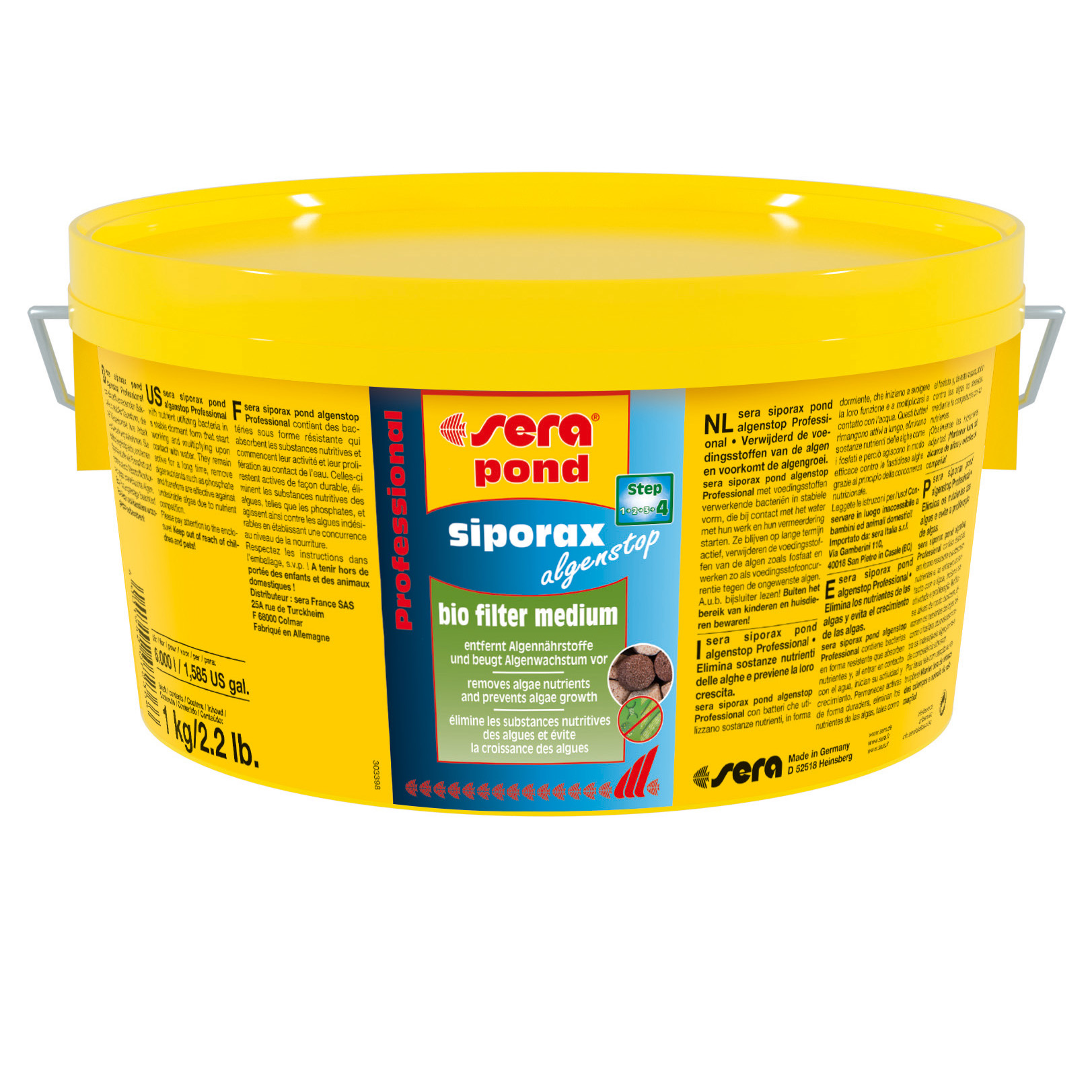 Sera Filtermedia Siporax Algenstop 1kg