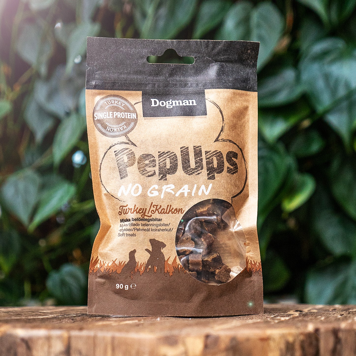 Dogman Pep Ups No Grain kalkon 90g
