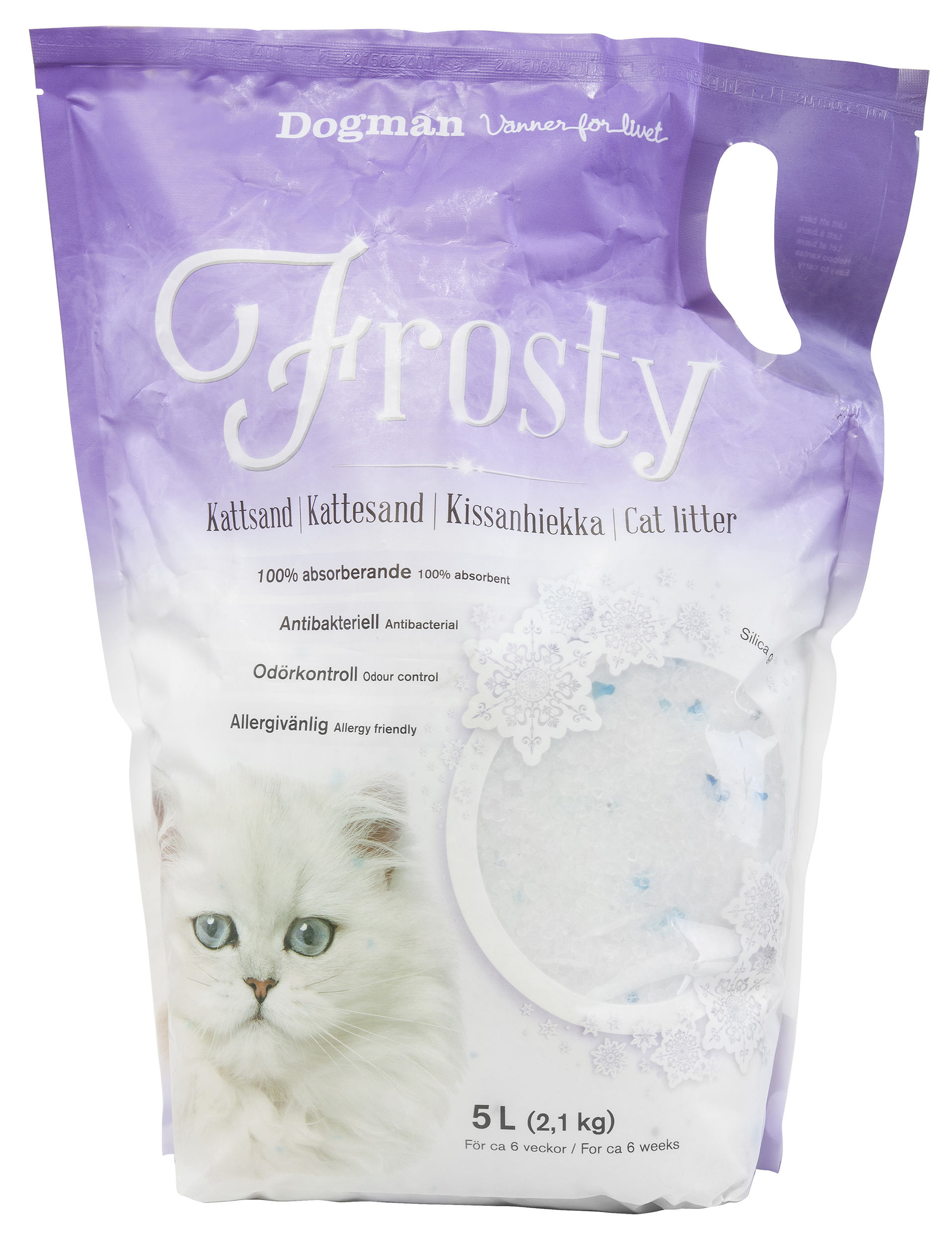 Dogman Kattsand Frosty original 5L