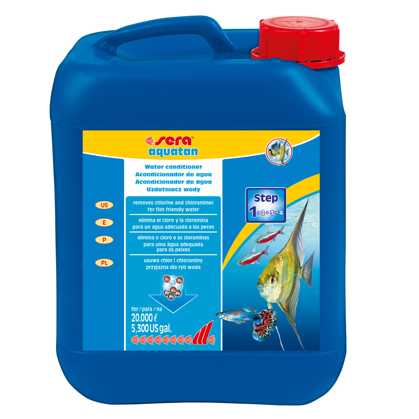 Sera Vattenberedning Aquatan 5L