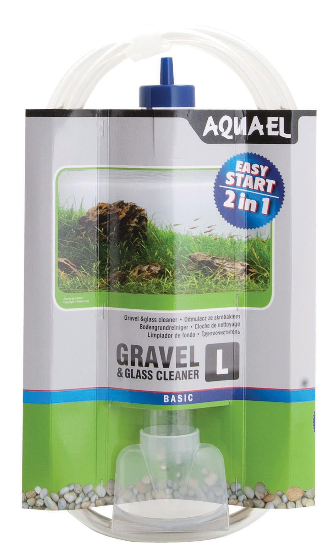 Aquael Sandtvätt GravelWasher Transparent L 33cm