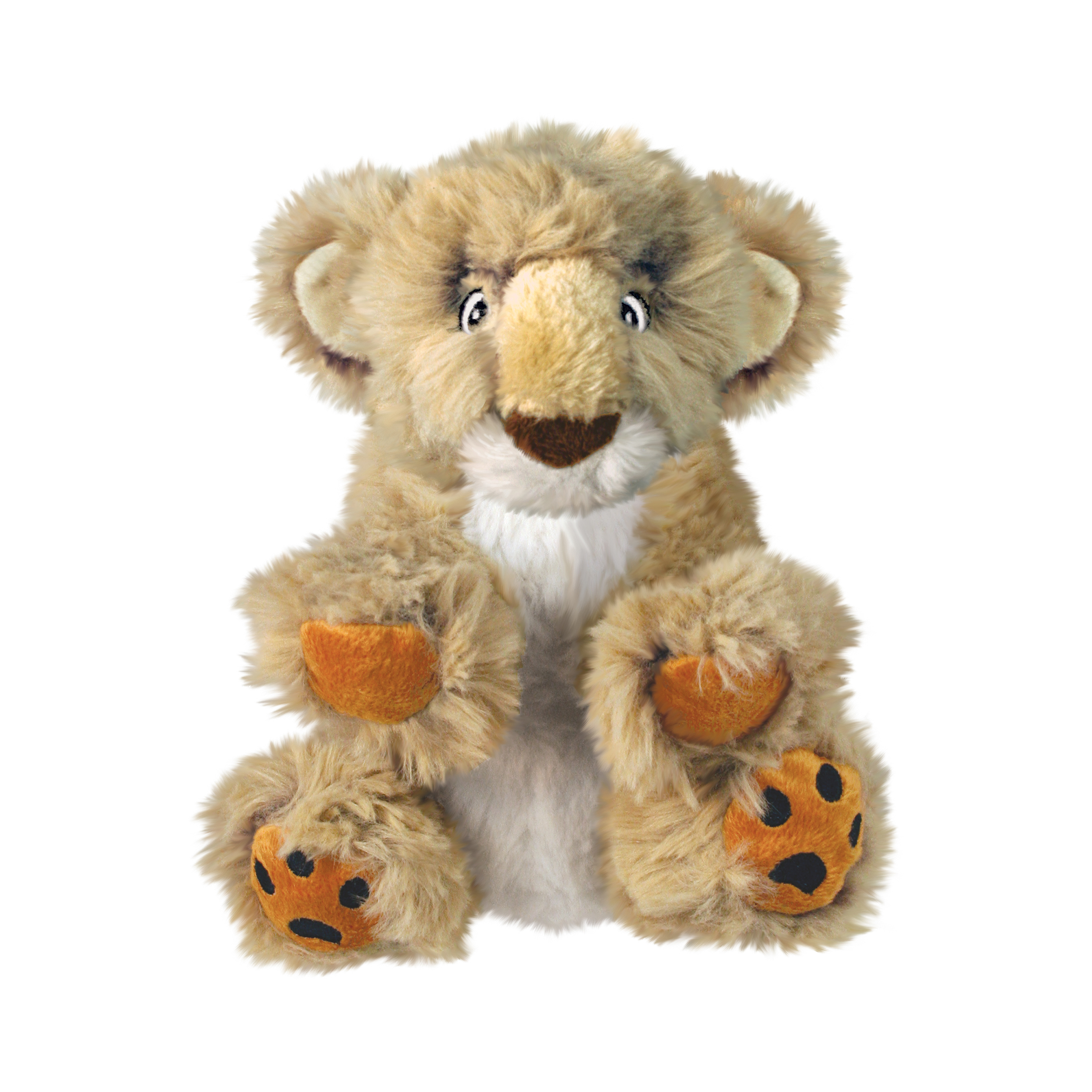 KONG Leksak Comfort Kiddos Lion Beige L 23cm