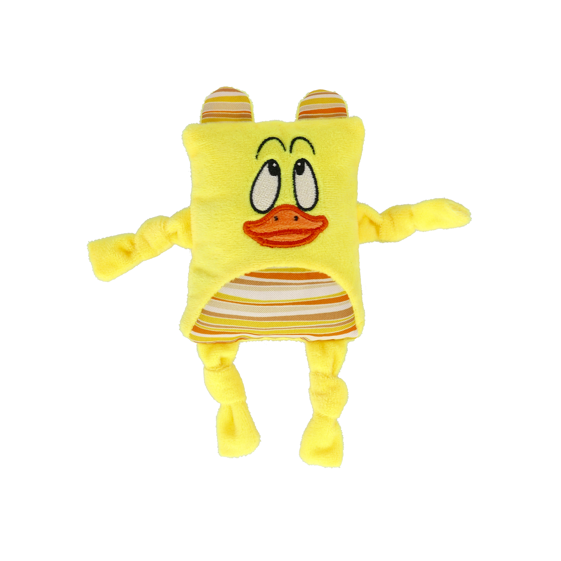 Dogman Leksak DuckePlutt Gul M 20cm