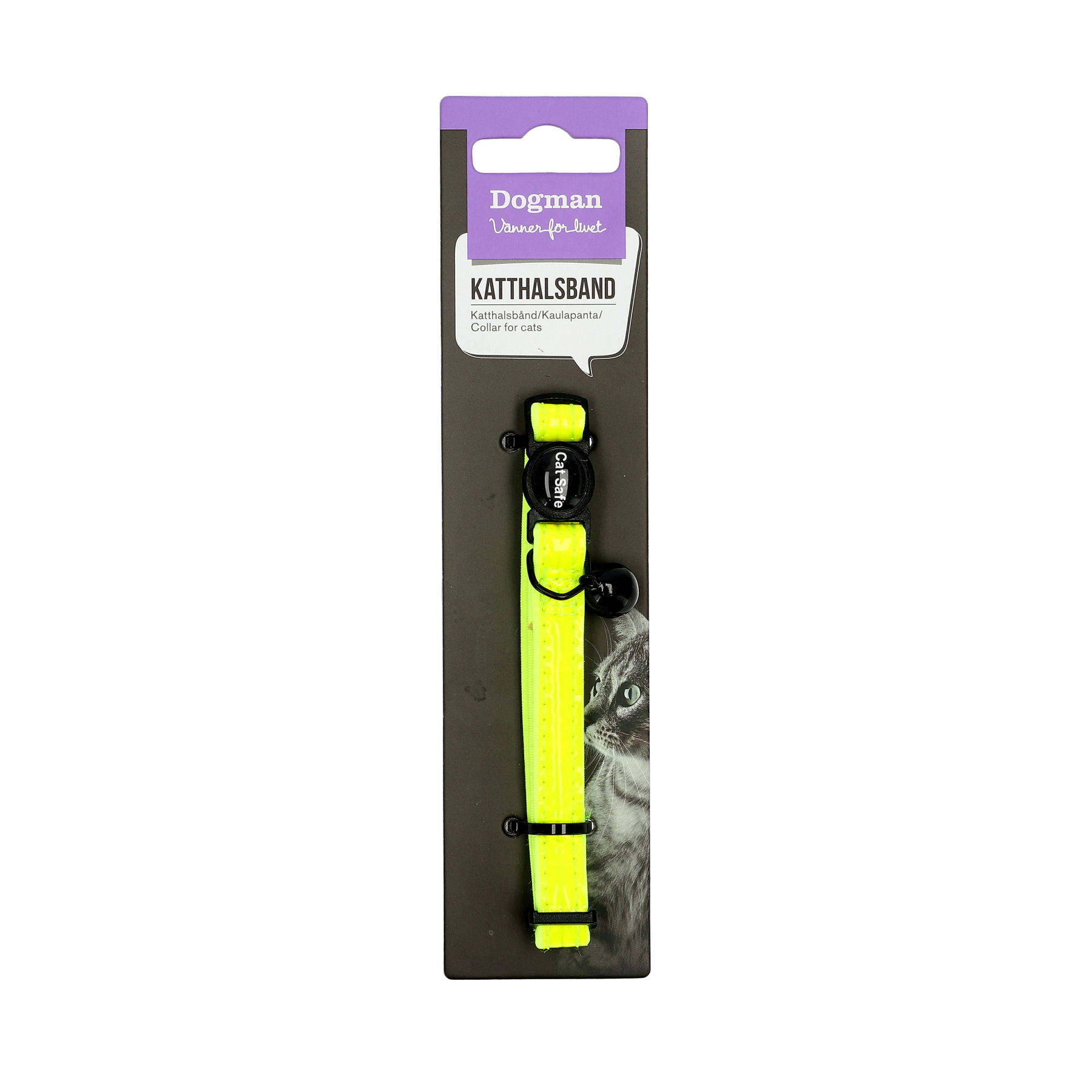 Dogman Halsband Riffe Gul M