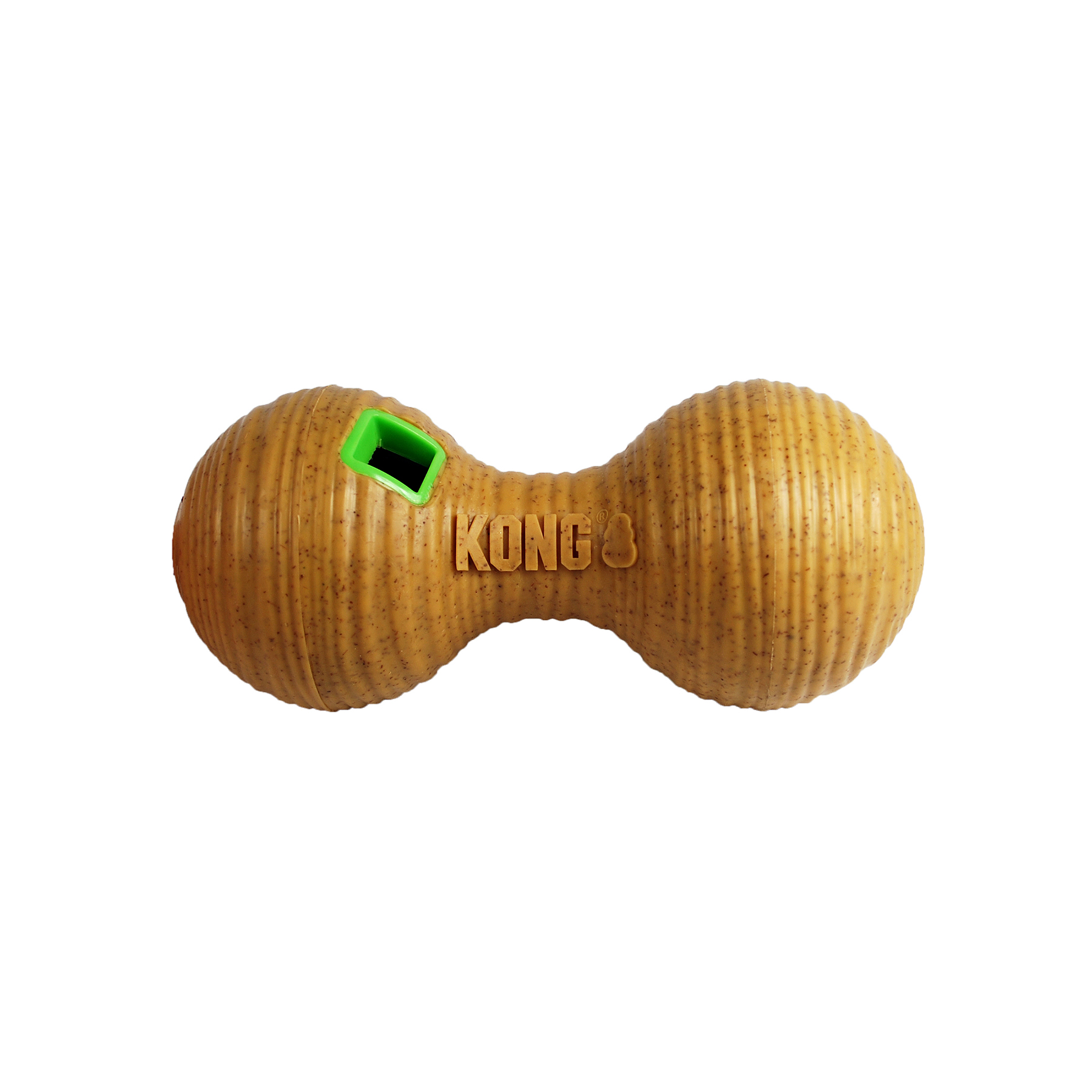 KONG Aktiveringsleksak Bamb Dbell Brun M 20cm