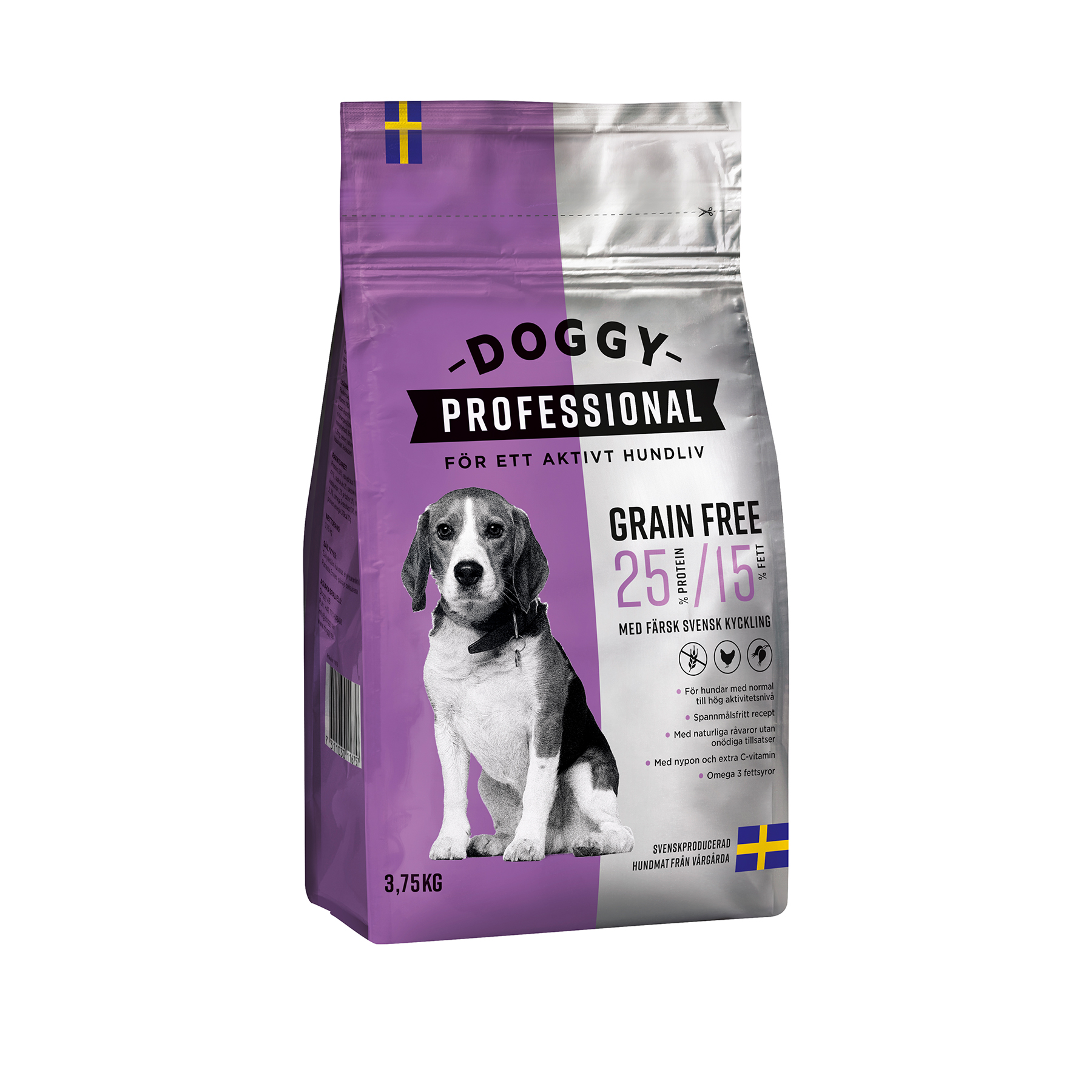 Doggy Professional Grain Free 3,75kg