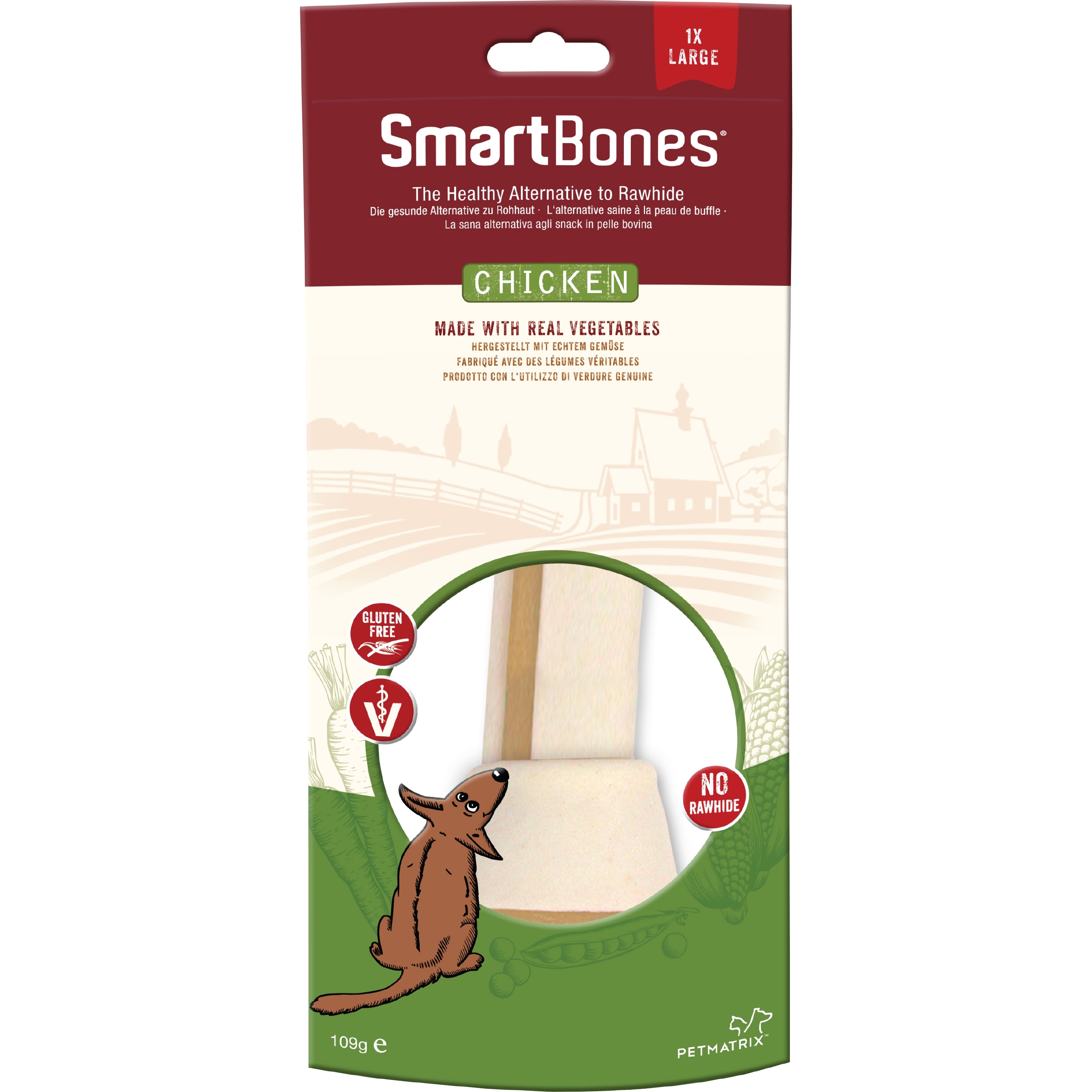 SmartBones Chicken 1p L 109g