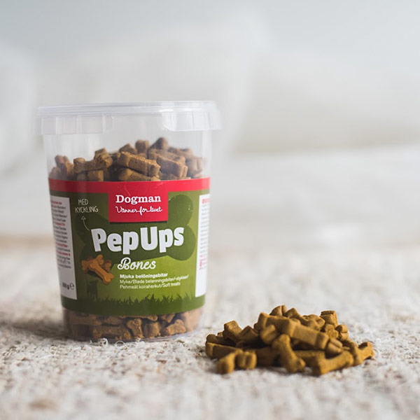 Dogman PepUps Bones kyckling 500g