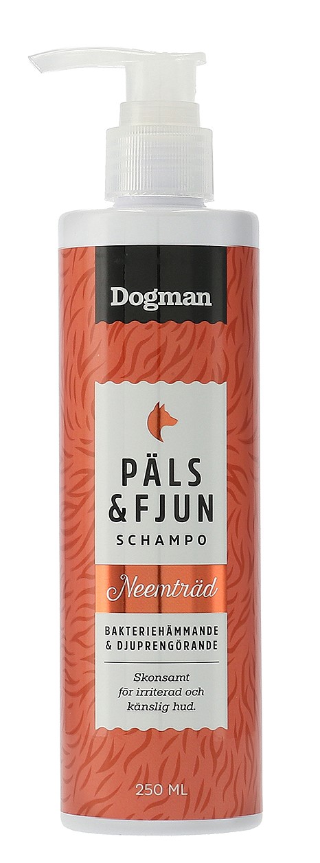 Dogman Schampo Päls o Fjun Neemträd 250ml