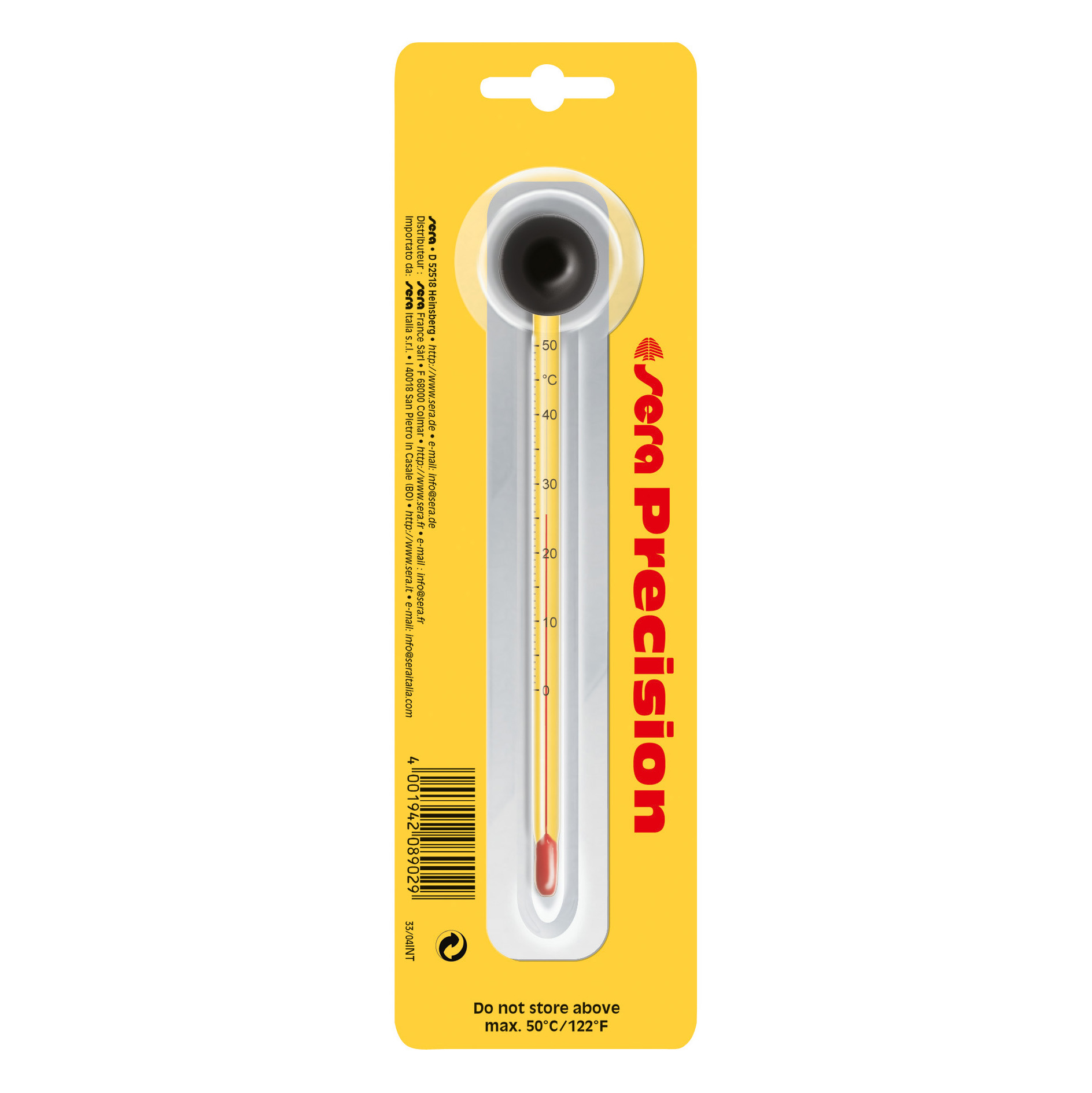 Sera Termometer Glas 15cm