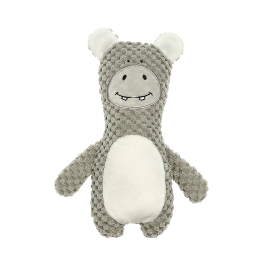 Dogman Leksak HippoSoft Grå M 20cm