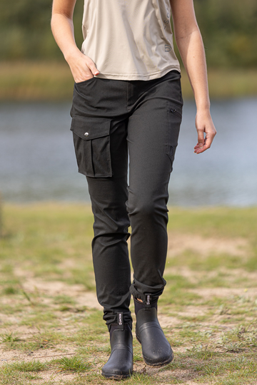 Jacson Majken Stallbyxor Svart 36