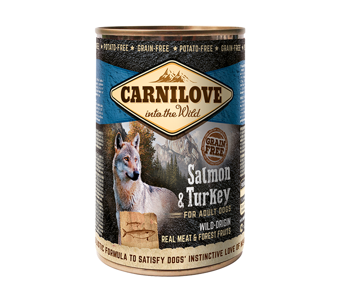 Carnilove Wild Meat Salmon o Turkey 400g