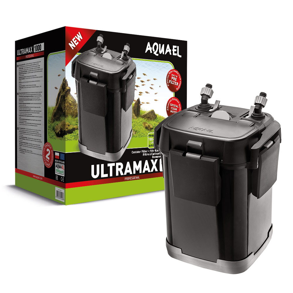 Aquael Ytterfilter Ultramax 10W 1000l/h