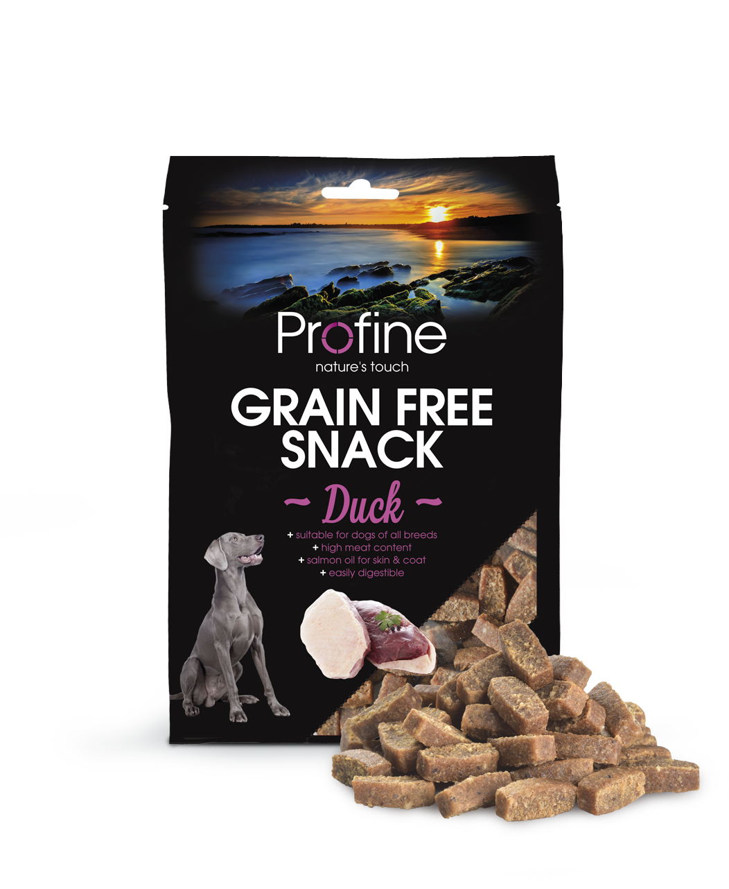 Profine Grainfree Semimoist Snack Duck 200g