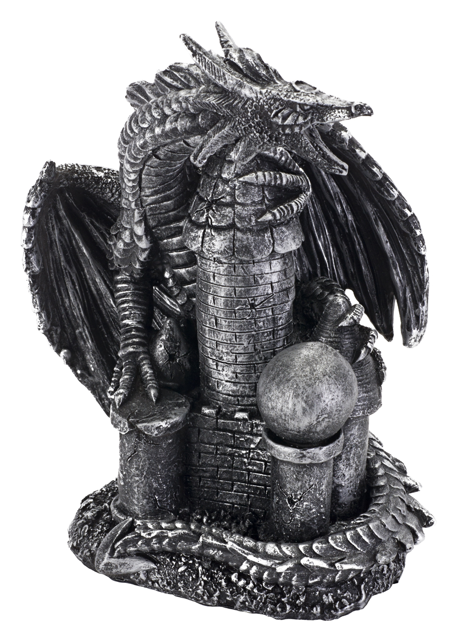 | Dekor Drake Midnight Svart L 18cm
