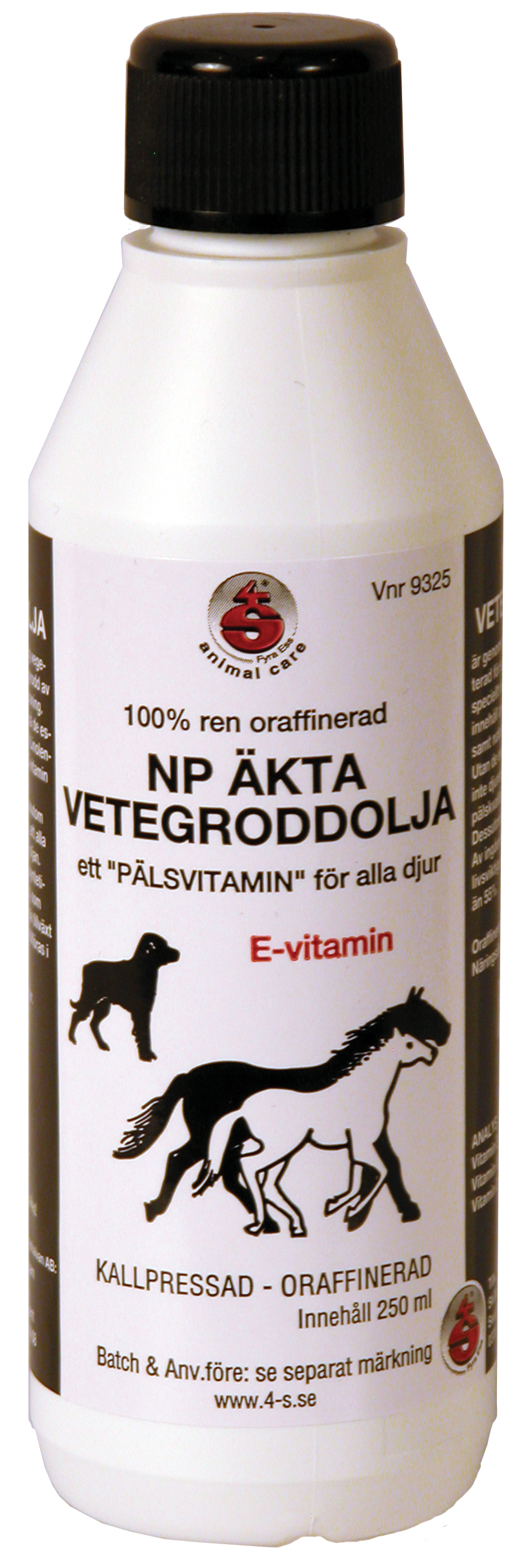 | Vetegroddolja 250ml