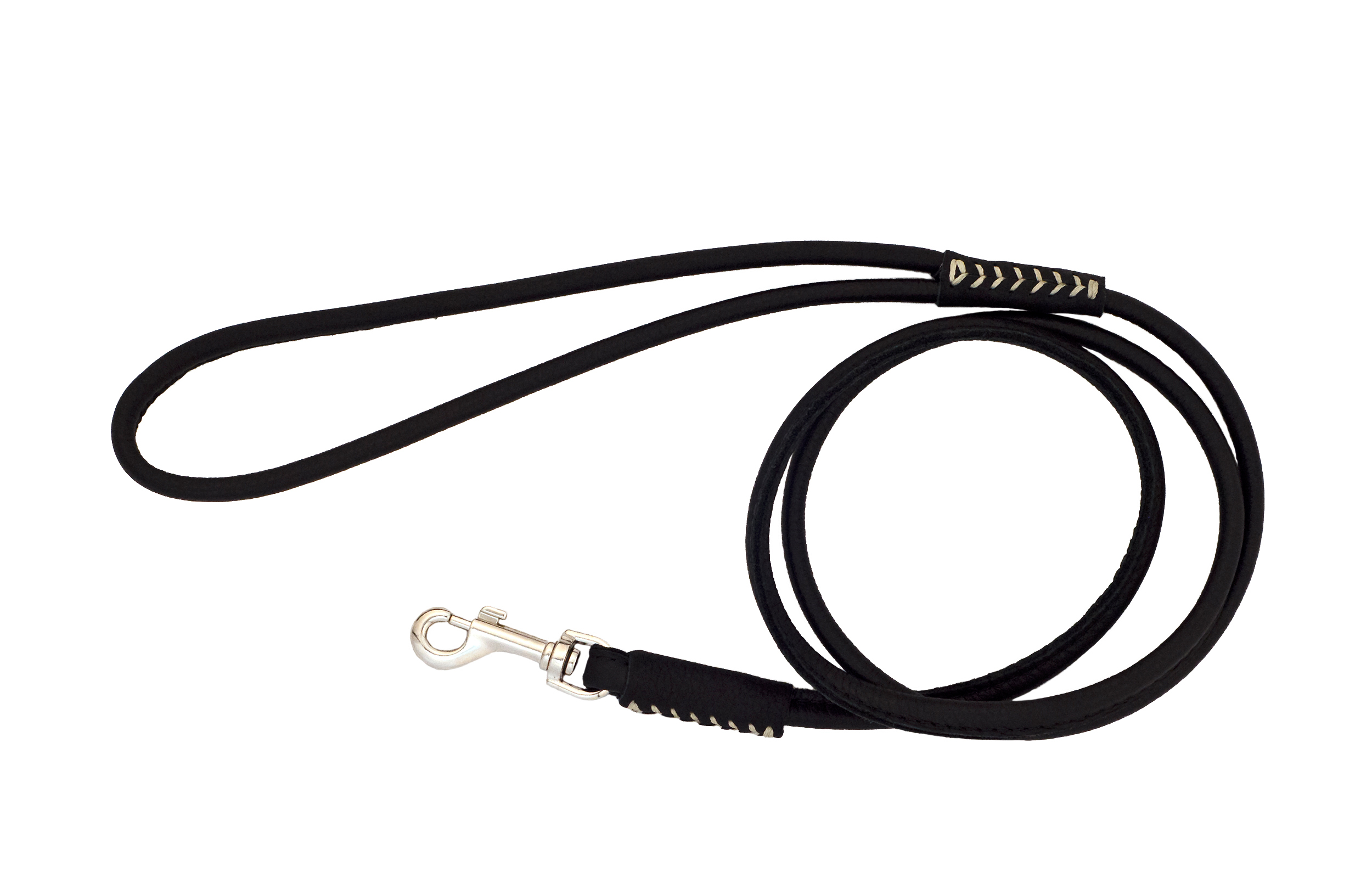 | Läderkoppel Soft Svart XS 180cm