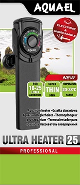 Aquael Doppvärmare Ultra 25W 16,3cm