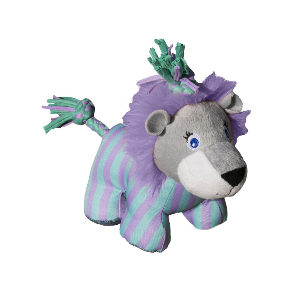 KONG Leksak Knots Carnival Lion Lila S/M