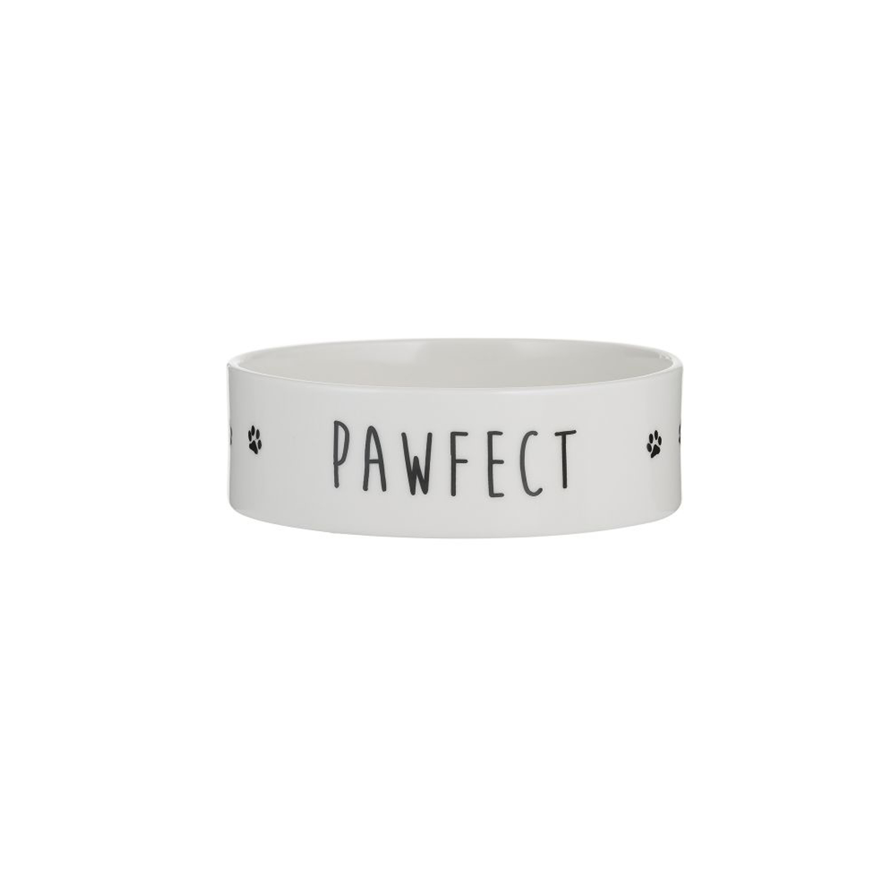 Mason Cash Matskål Pawfect Vit M 15cm