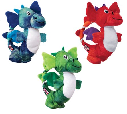 KONG Leksak Knots Dragon Mix M/L 27cm