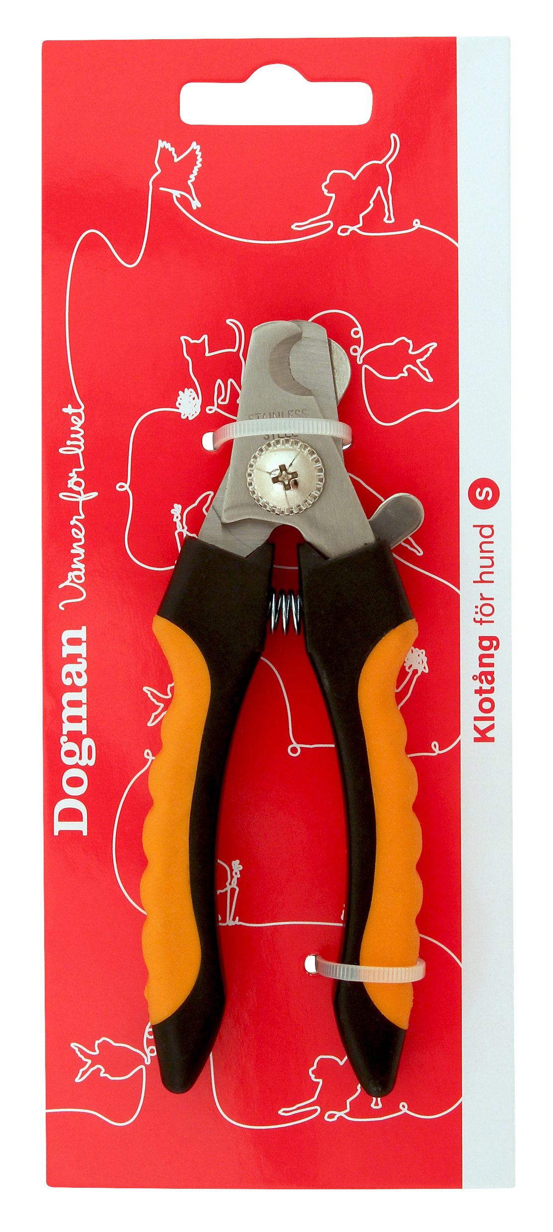 Dogman Klotång Svart M 12,5cm