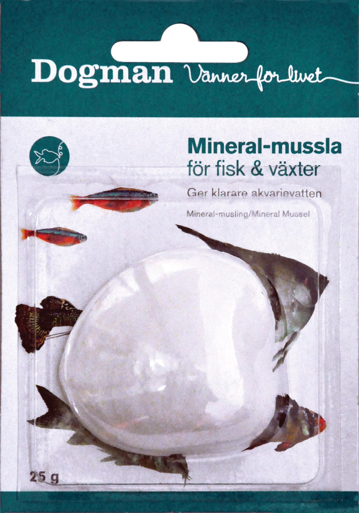 Dogman Vattenberedning Mineral Mussla 25g